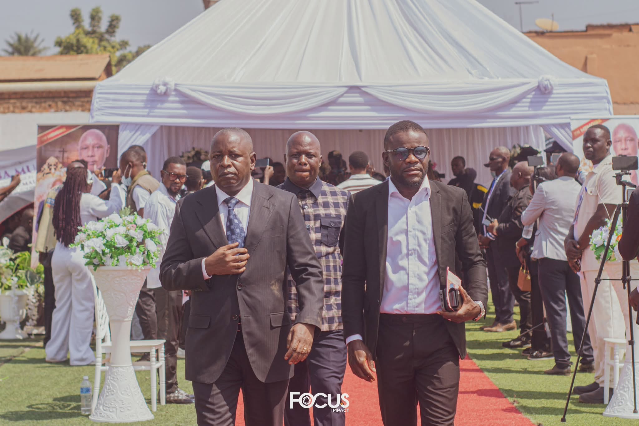 Obsèques de Ndamba Musunda: L'Honarable Pierre Nsumbu rend hommage à la Perfusion